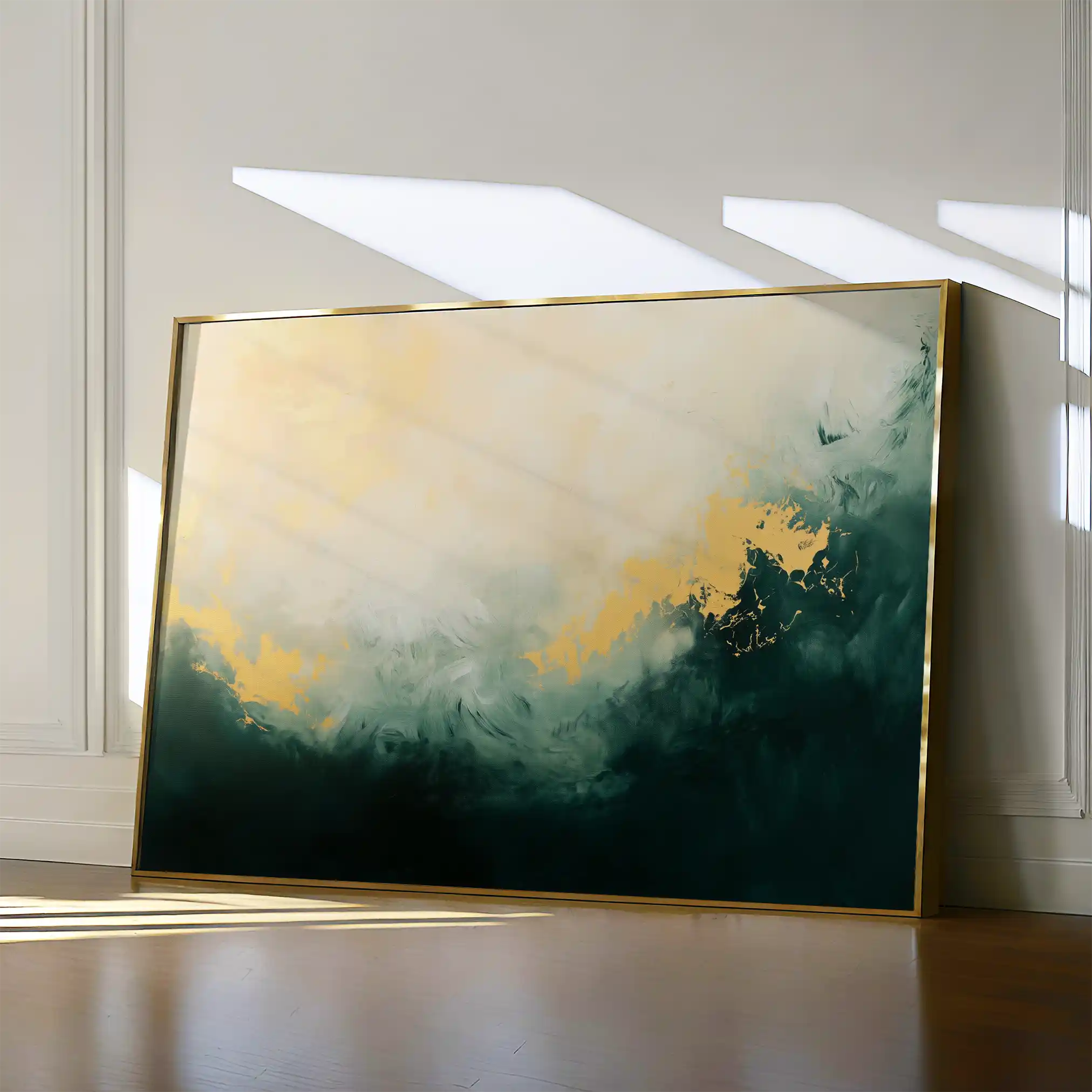 Abstract 370 Canvas Art 60 x 40 cm / Stretched on hidden frame