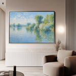 Landscape 370 Canvas Art 90 x 60 cm / Stretched on hidden frame