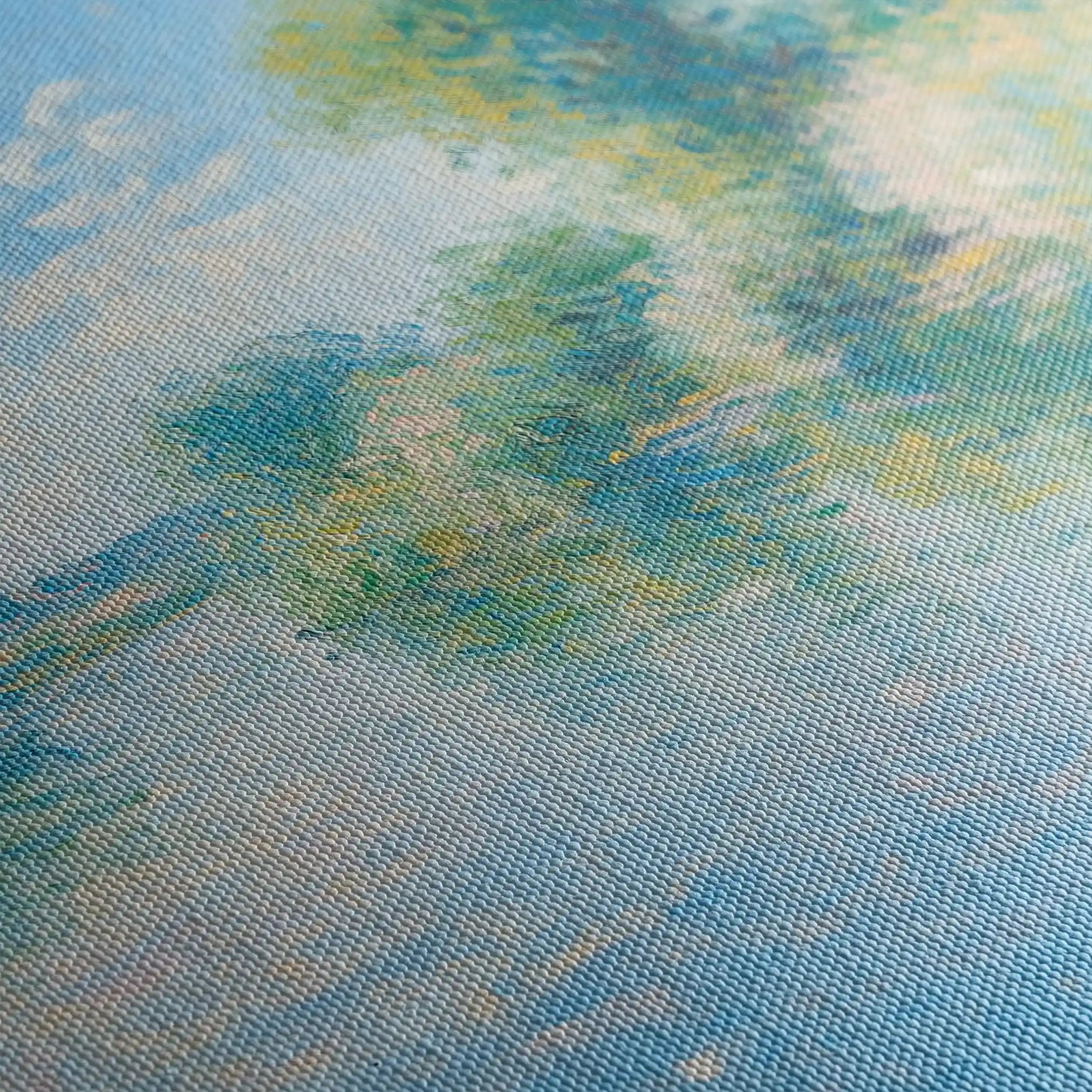 Landscape 370 Canvas Art 90 x 60 cm / Stretched on hidden frame