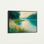 Landscape 371 Canvas Art 90 x 60 cm / Stretched on hidden frame