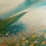 Landscape 371 Canvas Art 90 x 60 cm / Stretched on hidden frame