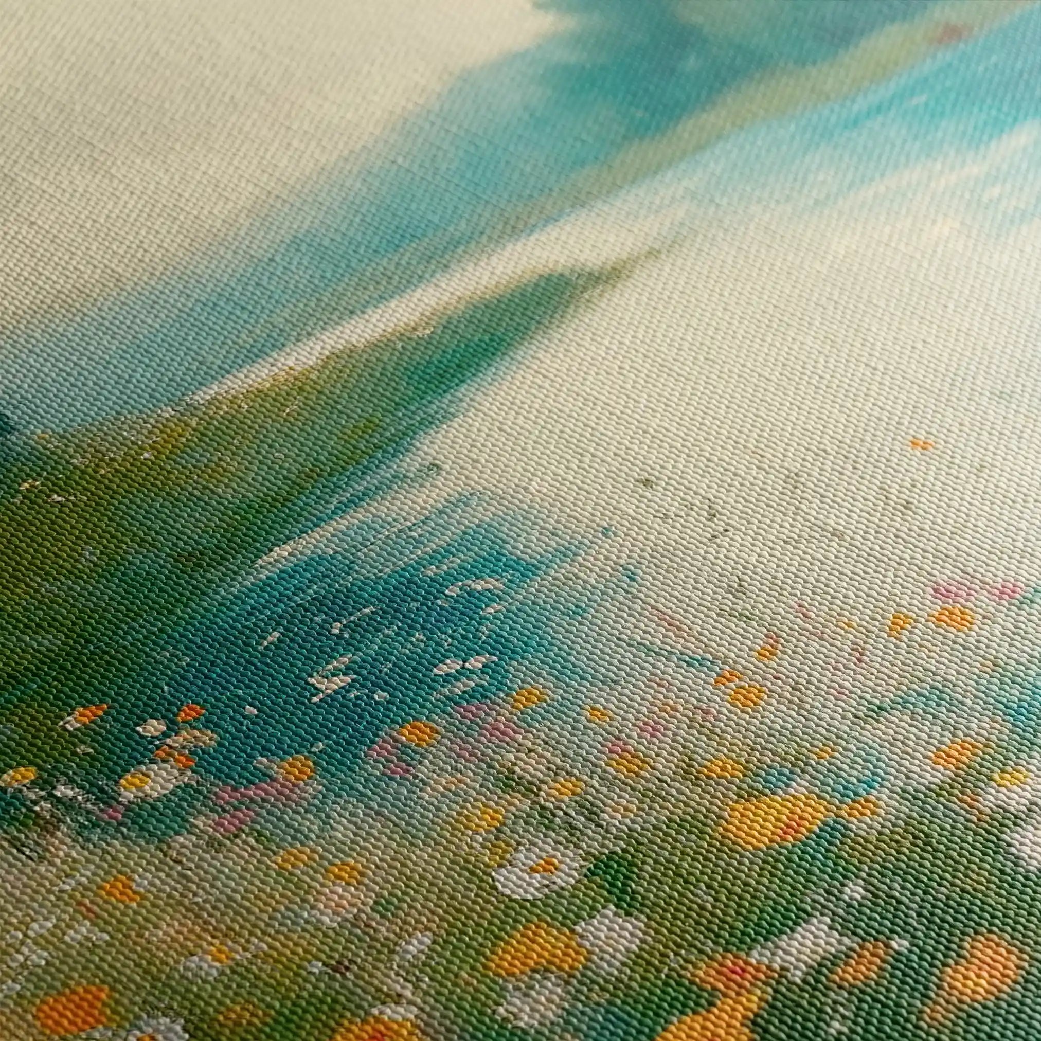 Landscape 371 Canvas Art 90 x 60 cm / Stretched on hidden frame