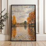 Landscape 372 Canvas Art 90 x 60 cm / Stretched on hidden frame