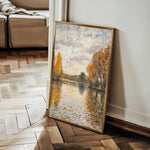 Landscape 372 Canvas Art 90 x 60 cm / Stretched on hidden frame