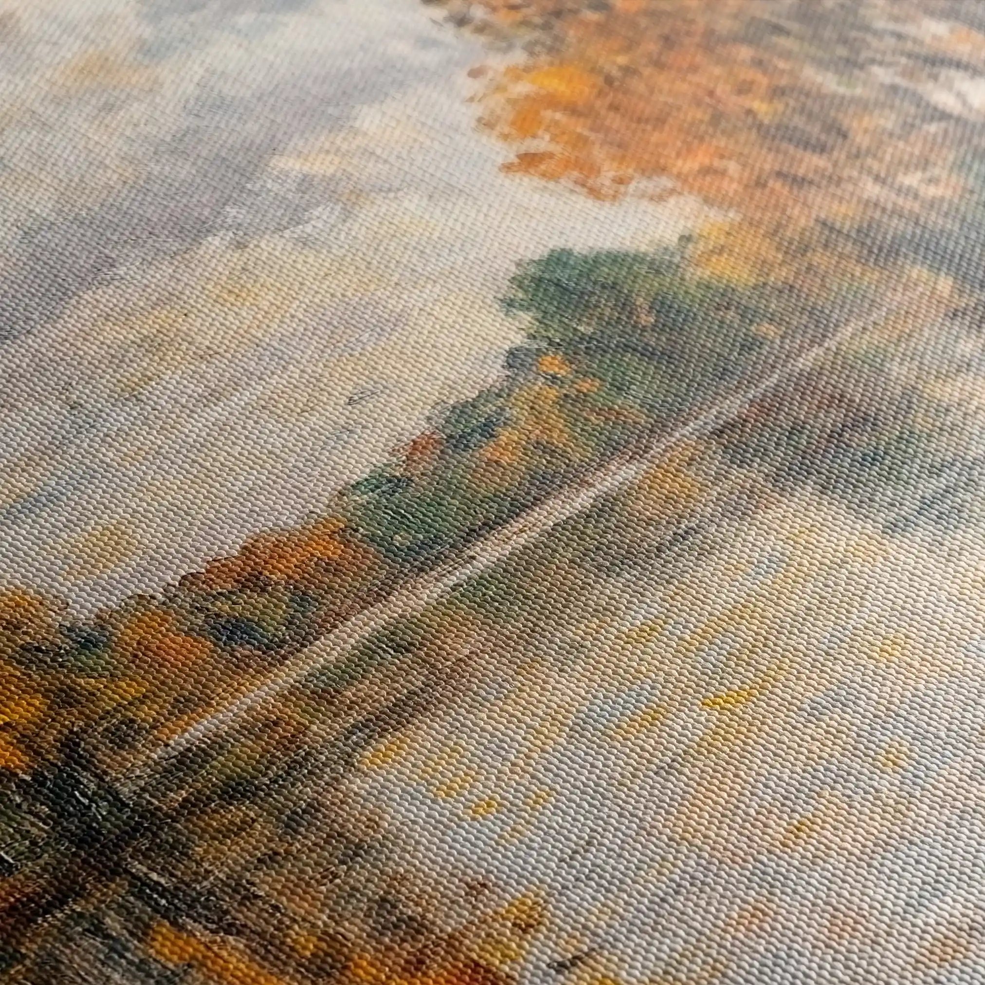 Landscape 372 Canvas Art 90 x 60 cm / Stretched on hidden frame