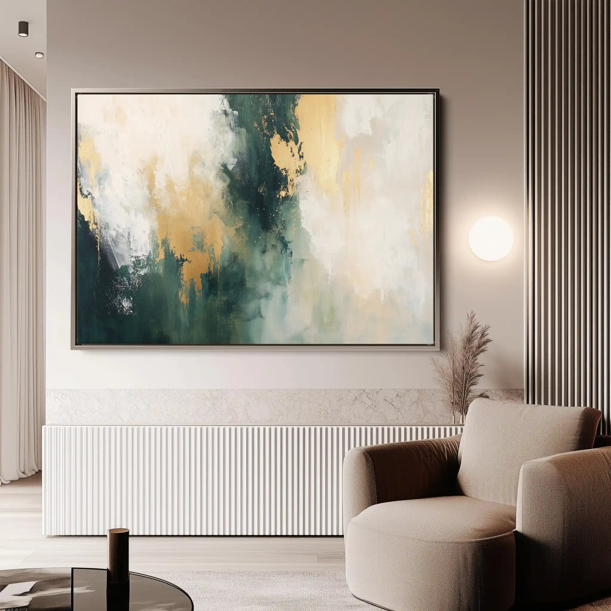 Abstract 373 Canvas Art 60 x 40 cm / Stretched on hidden frame