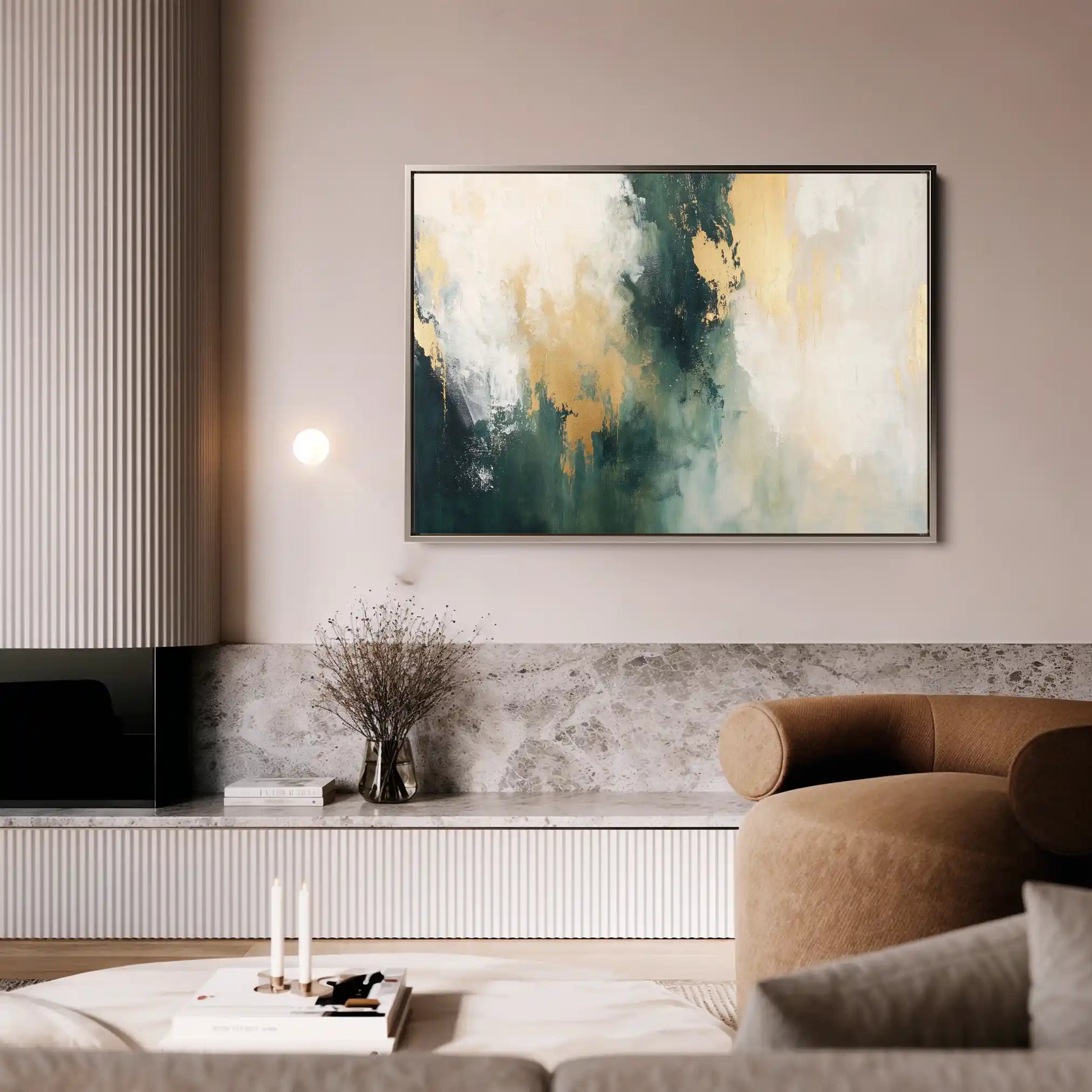 Abstract 373 Canvas Art 60 x 40 cm / Stretched on hidden frame