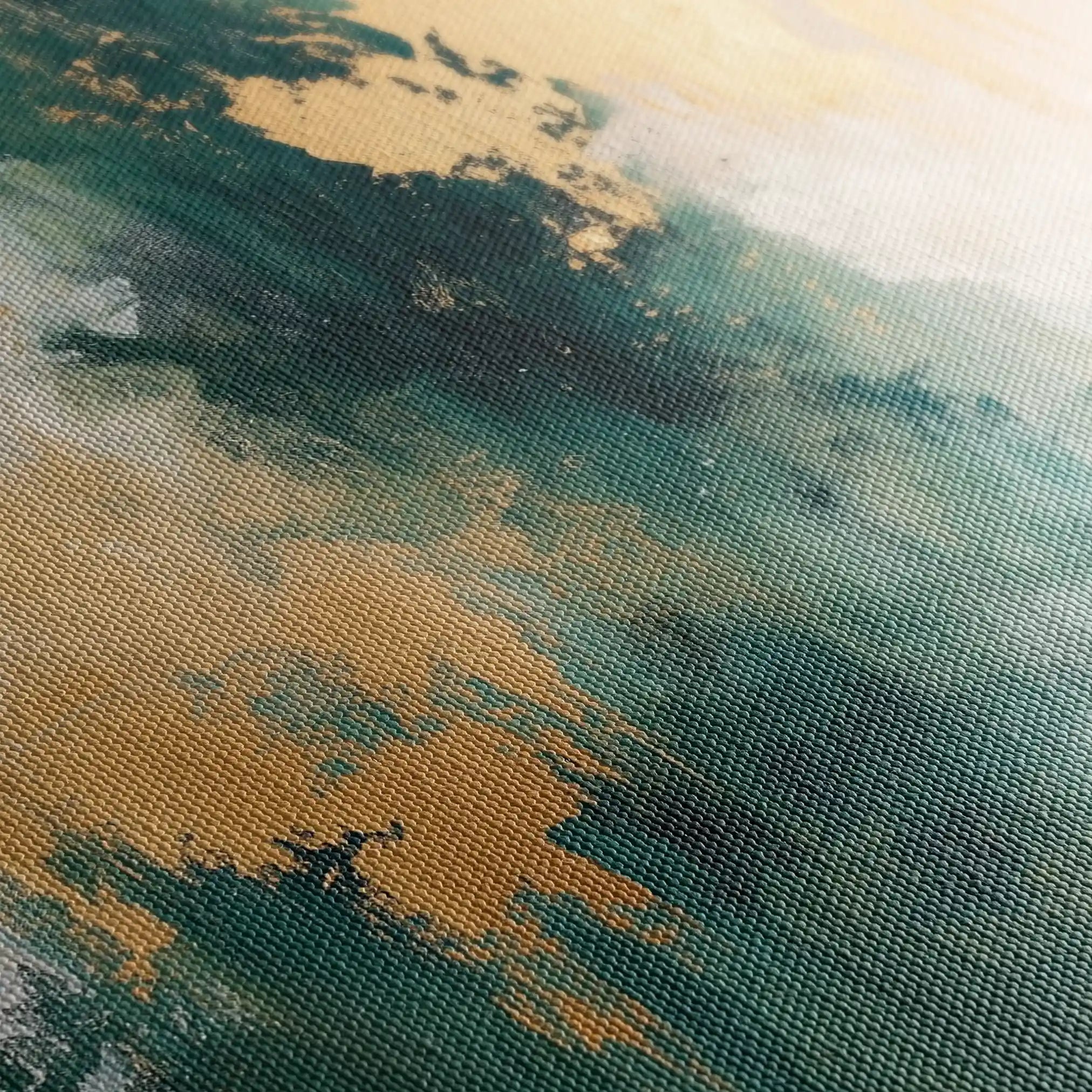 Abstract 373 Canvas Art 60 x 40 cm / Stretched on hidden frame