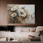 Floral Canvas Wall Art WAD373-F 90 x 60 cm / Stretched on hidden frame