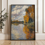 Landscape 373 Canvas Art 90 x 60 cm / Stretched on hidden frame