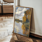 Landscape 373 Canvas Art 90 x 60 cm / Stretched on hidden frame