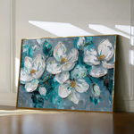Floral Canvas Wall Art WAD374-F 90 x 60 cm / Stretched on hidden frame