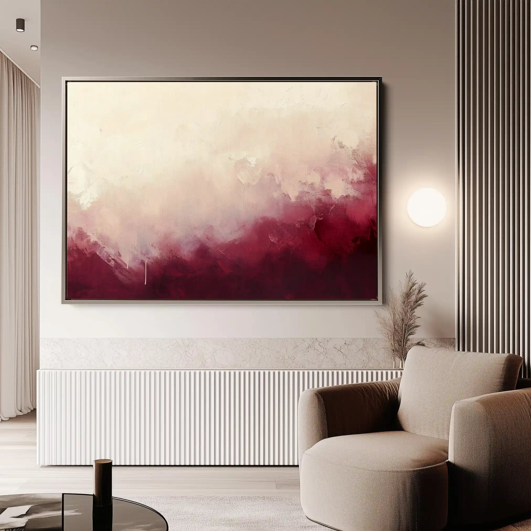 Abstract 375 Canvas Art 60 x 40 cm / Stretched on hidden frame