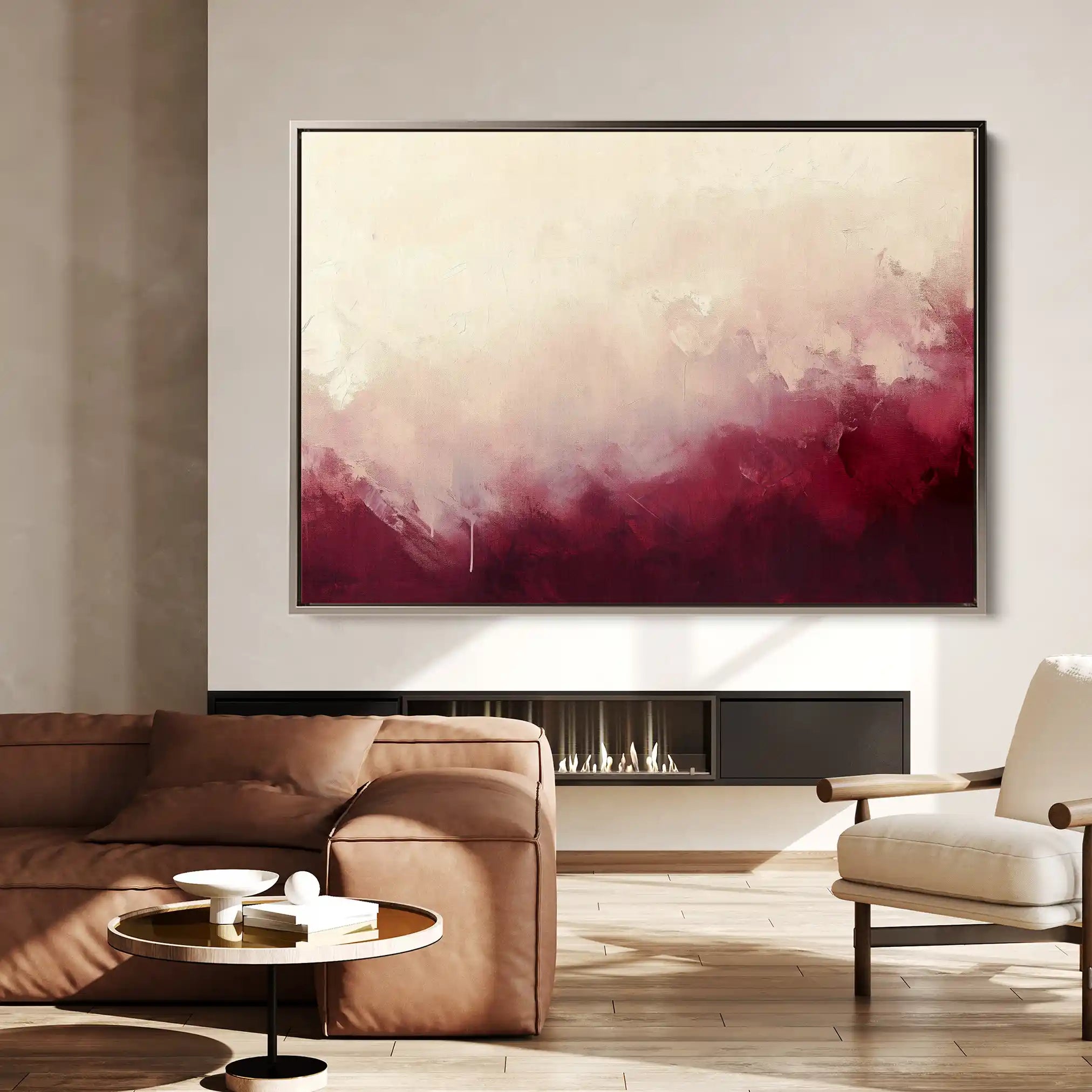 Abstract 375 Canvas Art 60 x 40 cm / Stretched on hidden frame