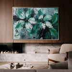 Floral Canvas Wall Art WAD375-F 90 x 60 cm / Stretched on hidden frame