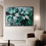 Floral Canvas Wall Art WAD375-F 90 x 60 cm / Stretched on hidden frame