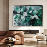 Floral Canvas Wall Art WAD375-F 90 x 60 cm / Stretched on hidden frame