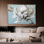 Floral Canvas Wall Art WAD376-F 90 x 60 cm / Stretched on hidden frame
