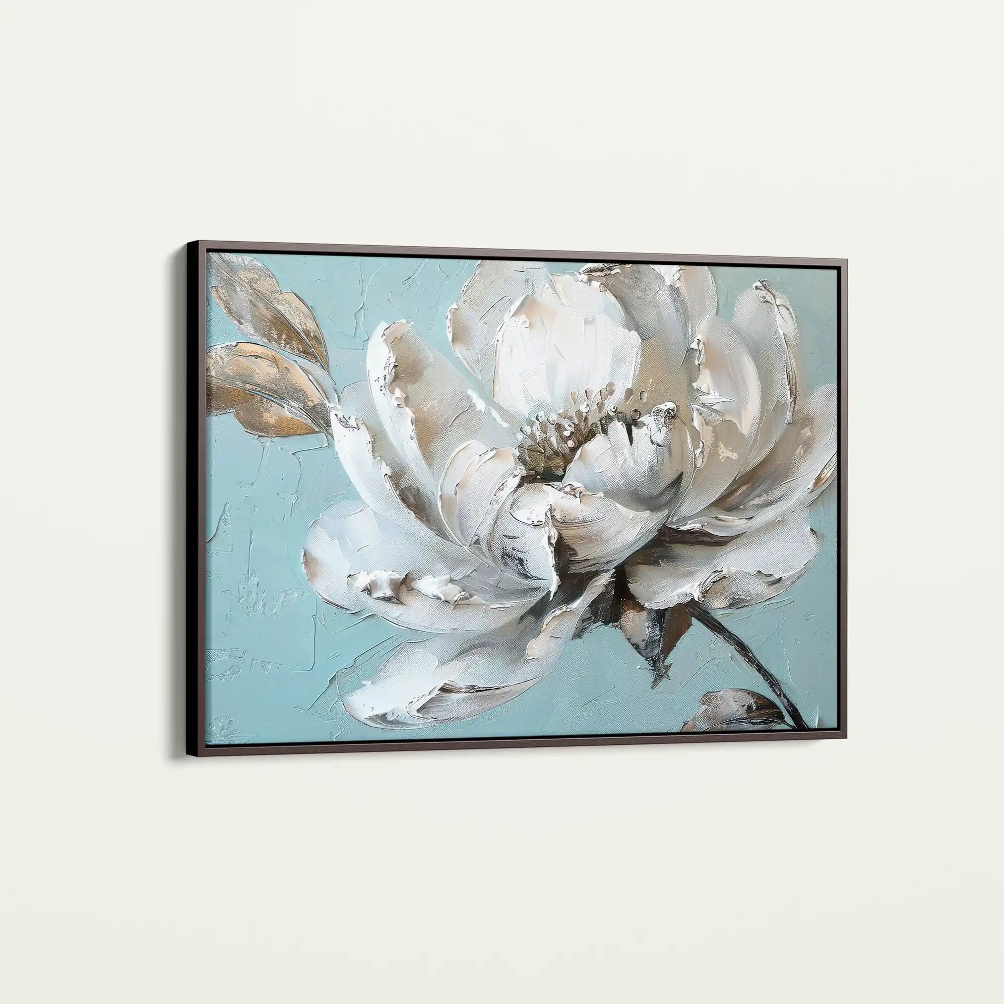 Floral Canvas Wall Art WAD376-F 90 x 60 cm / Stretched on hidden frame