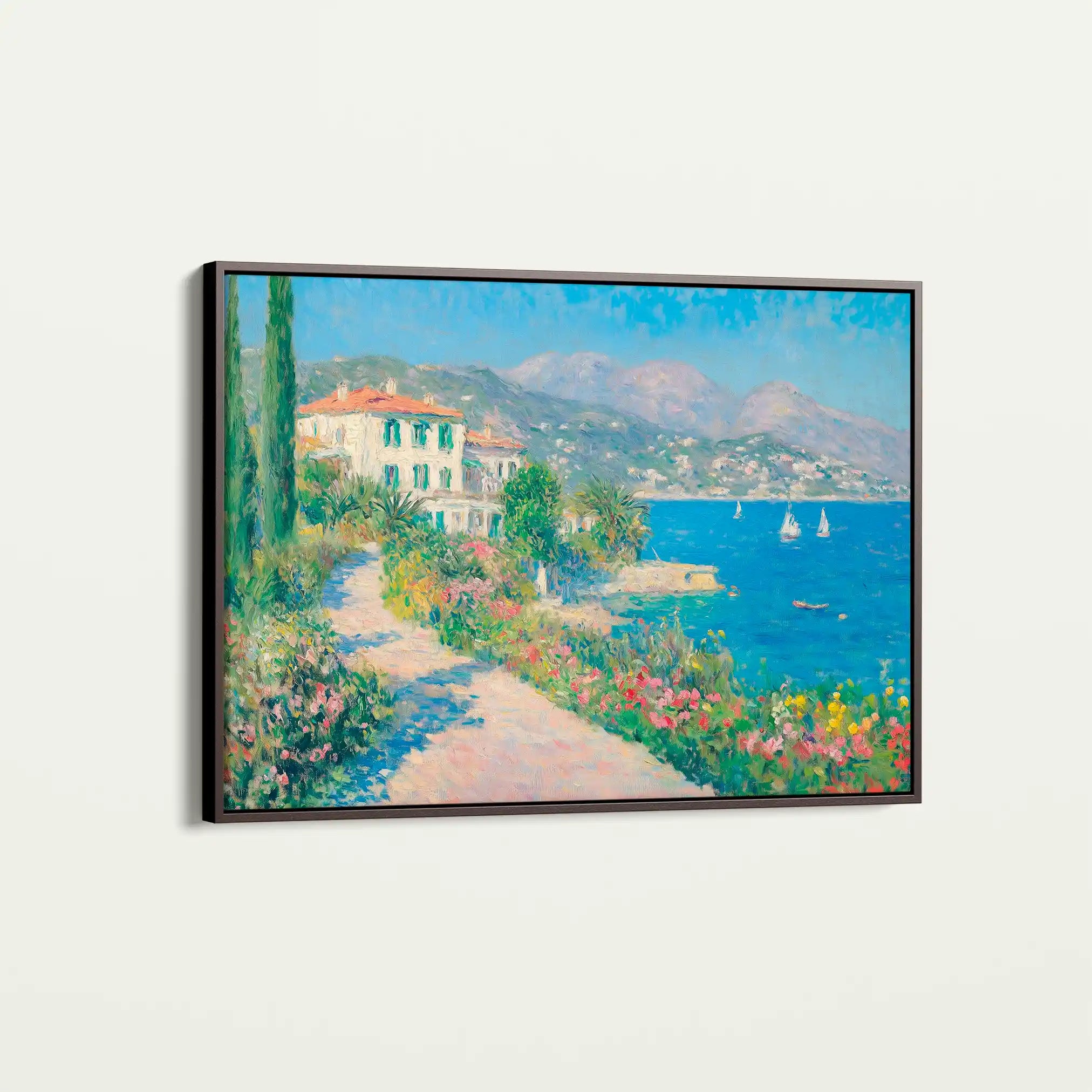 Landscape 376 Canvas Art 90 x 60 cm / Stretched on hidden frame