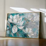Floral Canvas Wall Art WAD377-F 90 x 60 cm / Stretched on hidden frame