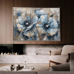 Floral Canvas Wall Art WAD378-F 90 x 60 cm / Stretched on hidden frame