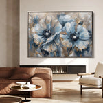 Floral Canvas Wall Art WAD378-F 90 x 60 cm / Stretched on hidden frame