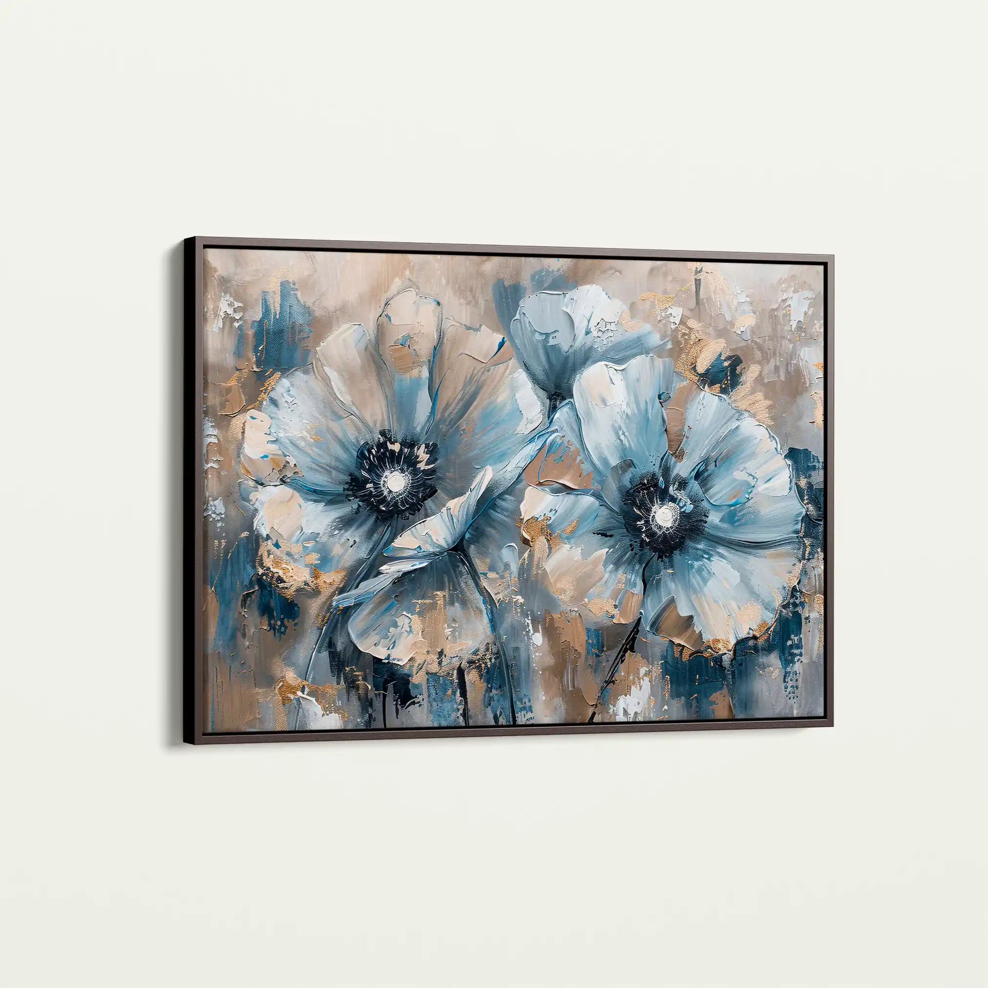 Floral Canvas Wall Art WAD378-F 90 x 60 cm / Stretched on hidden frame
