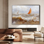 Landscape 378 Canvas Art 90 x 60 cm / Stretched on hidden frame