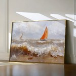 Landscape 378 Canvas Art 90 x 60 cm / Stretched on hidden frame