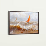 Landscape 378 Canvas Art 90 x 60 cm / Stretched on hidden frame