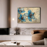 Floral Canvas Wall Art WAD379-F 90 x 60 cm / Stretched on hidden frame