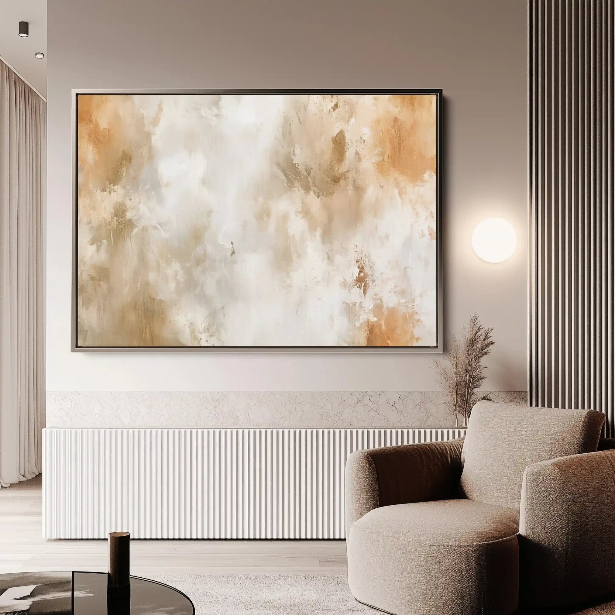Abstract 380 Canvas Art 60 x 40 cm / Stretched on hidden frame