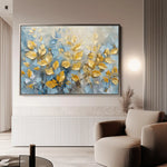 Floral Canvas Wall Art WAD380-F 90 x 60 cm / Stretched on hidden frame