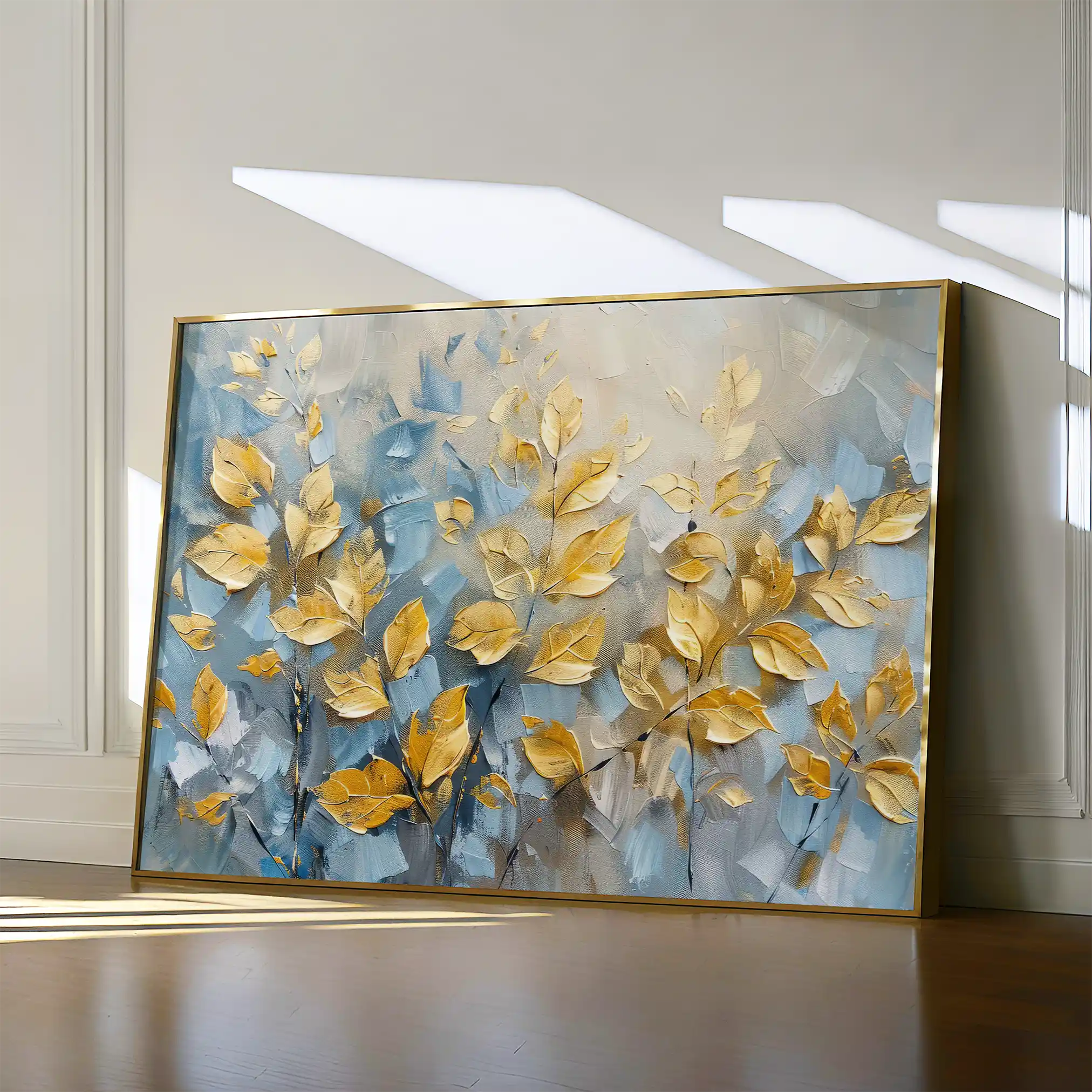 Floral Canvas Wall Art WAD380-F 90 x 60 cm / Stretched on hidden frame