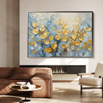 Floral Canvas Wall Art WAD380-F 90 x 60 cm / Stretched on hidden frame