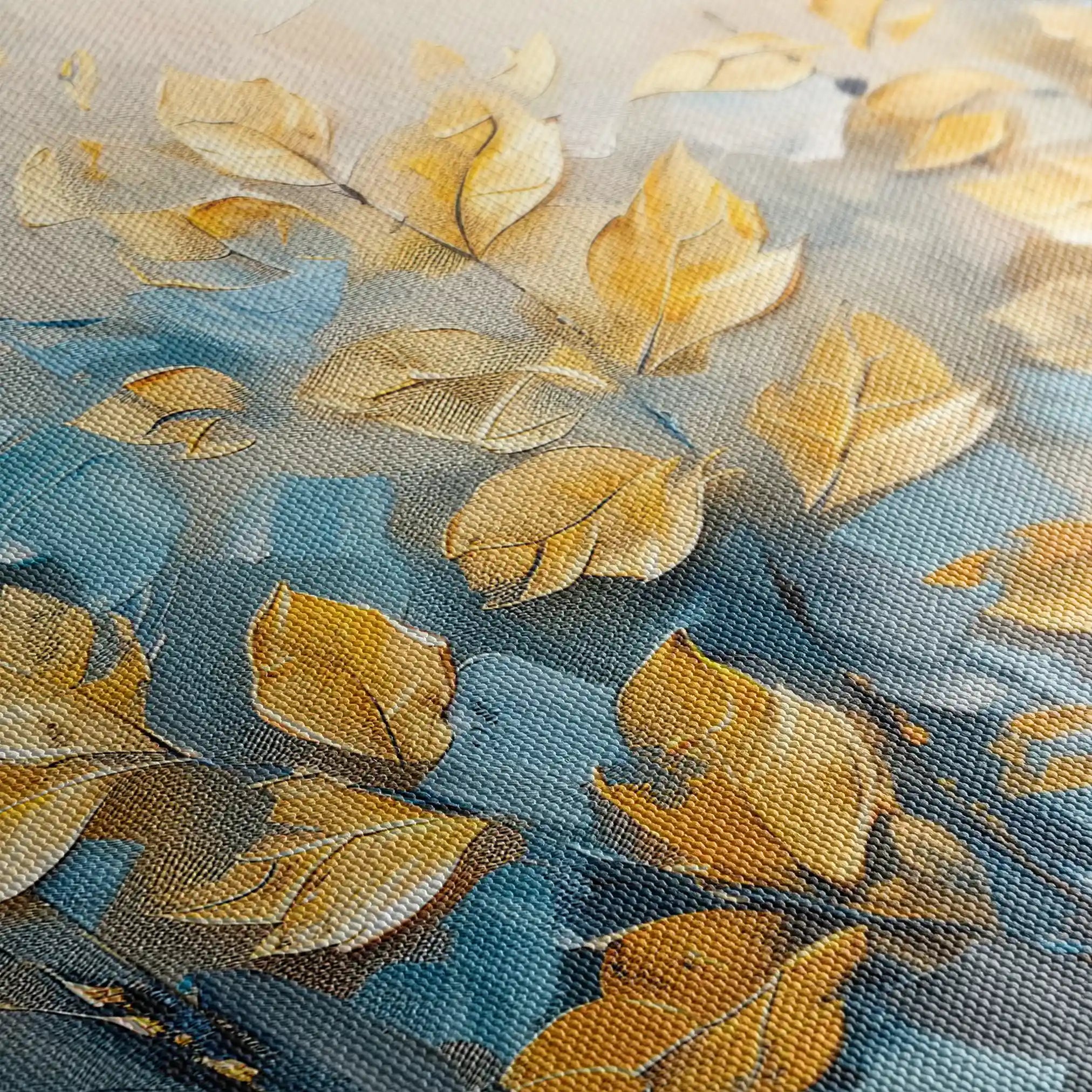 Floral Canvas Wall Art WAD380-F 90 x 60 cm / Stretched on hidden frame