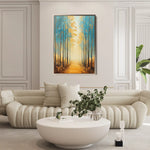 Landscape 380 Canvas Art 90 x 60 cm / Stretched on hidden frame