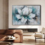 Floral Canvas Wall Art WAD381-F 90 x 60 cm / Stretched on hidden frame