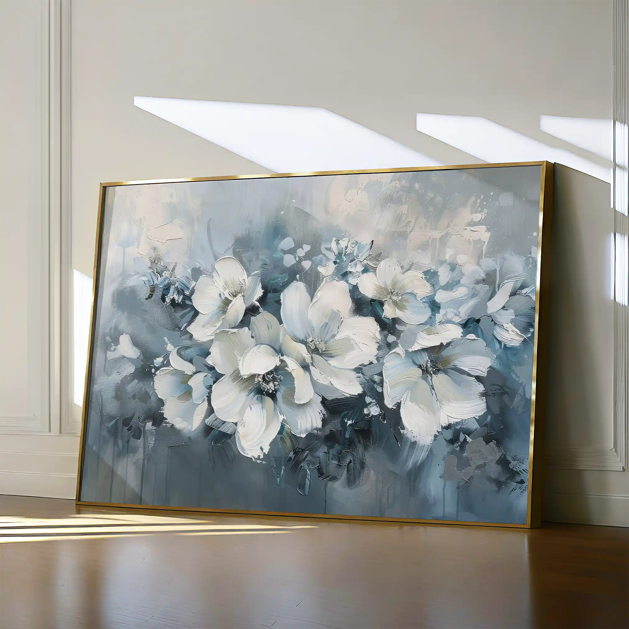 Floral Canvas Wall Art WAD382-F 90 x 60 cm / Stretched on hidden frame