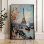 Landscape 382 Canvas Art 90 x 60 cm / Stretched on hidden frame