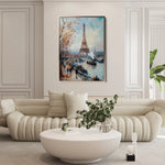 Landscape 382 Canvas Art 90 x 60 cm / Stretched on hidden frame