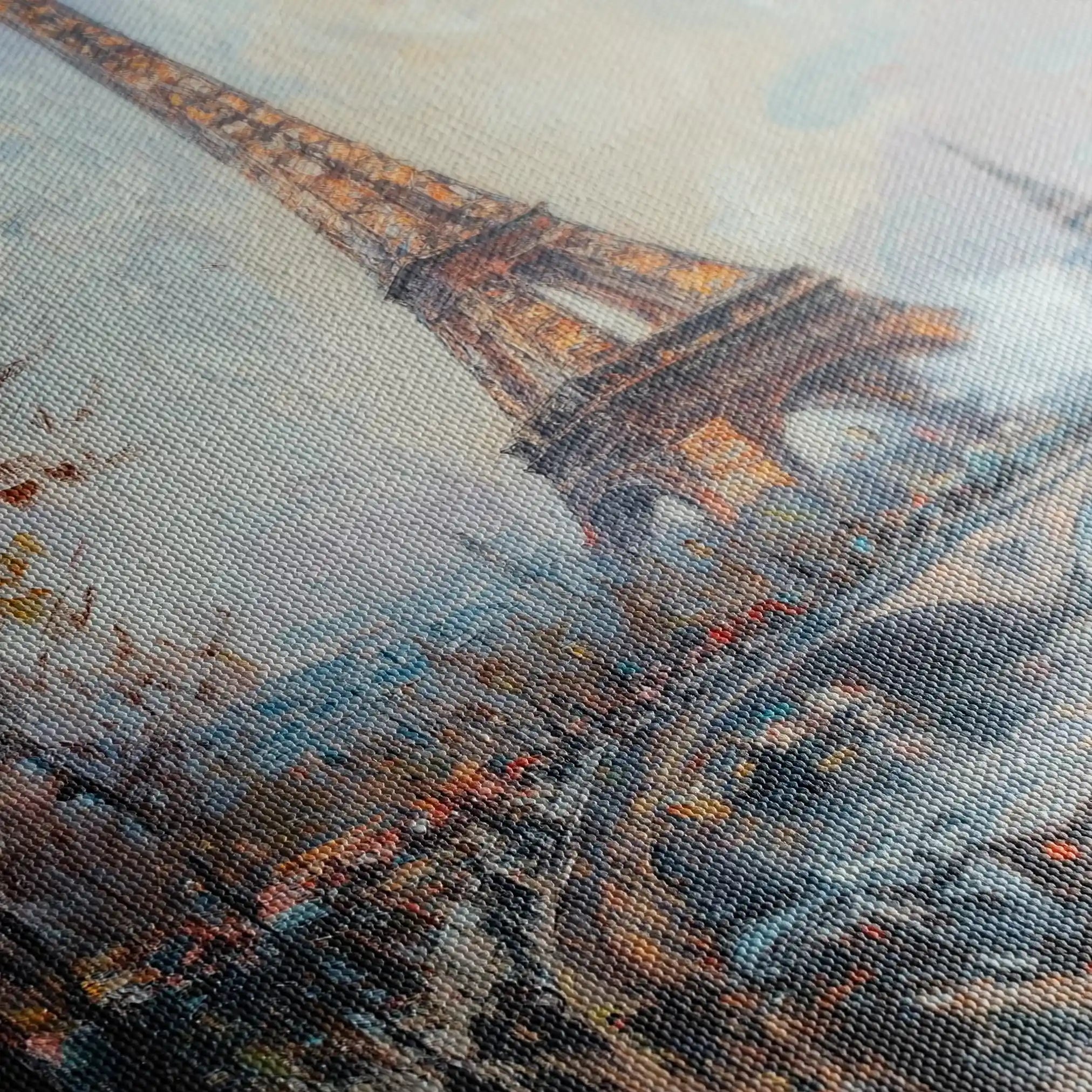 Landscape 382 Canvas Art 90 x 60 cm / Stretched on hidden frame