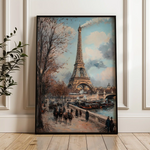 Landscape 383 Canvas Art 90 x 60 cm / Stretched on hidden frame