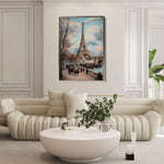 Landscape 383 Canvas Art 90 x 60 cm / Stretched on hidden frame