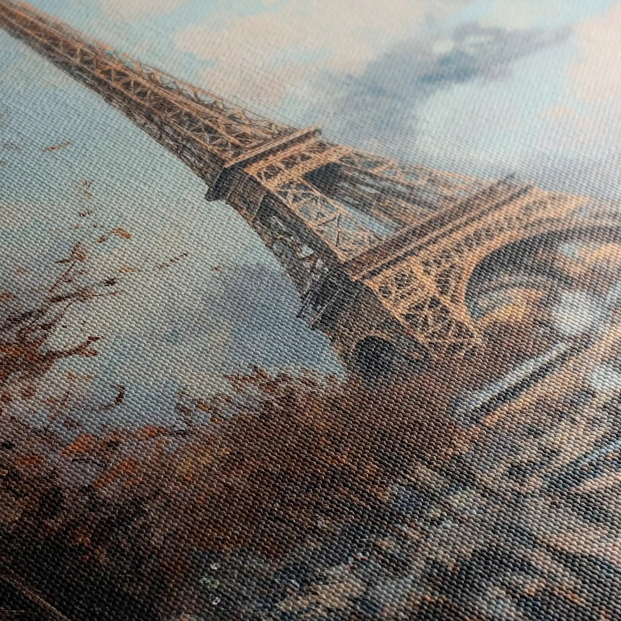 Landscape 383 Canvas Art 90 x 60 cm / Stretched on hidden frame