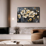 Floral Canvas Wall Art WAD384-F 90 x 60 cm / Stretched on hidden frame
