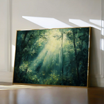 Landscape 384 Canvas Art 90 x 60 cm / Stretched on hidden frame
