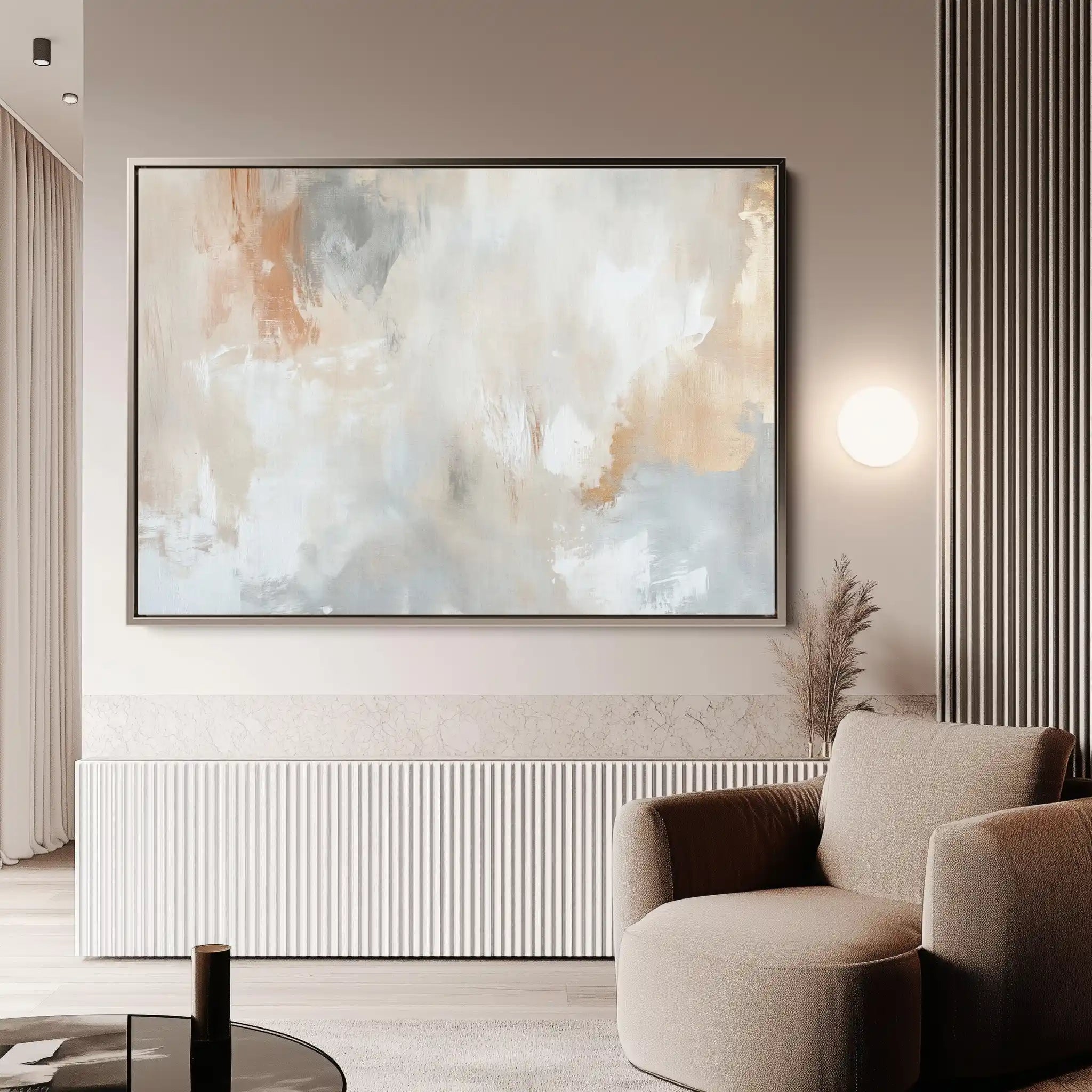 Abstract 385 Canvas Art 60 x 40 cm / Stretched on hidden frame