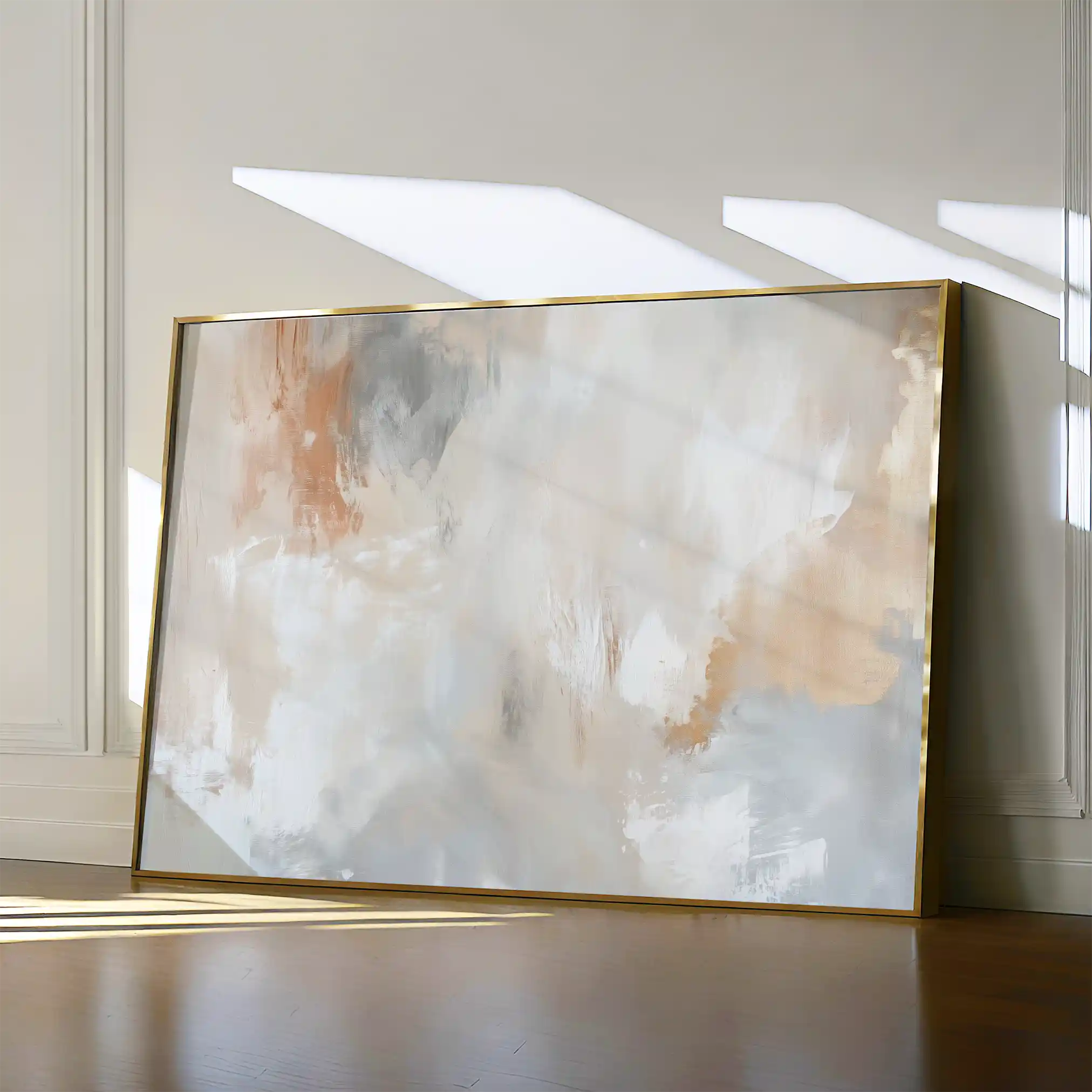 Abstract 385 Canvas Art 60 x 40 cm / Stretched on hidden frame